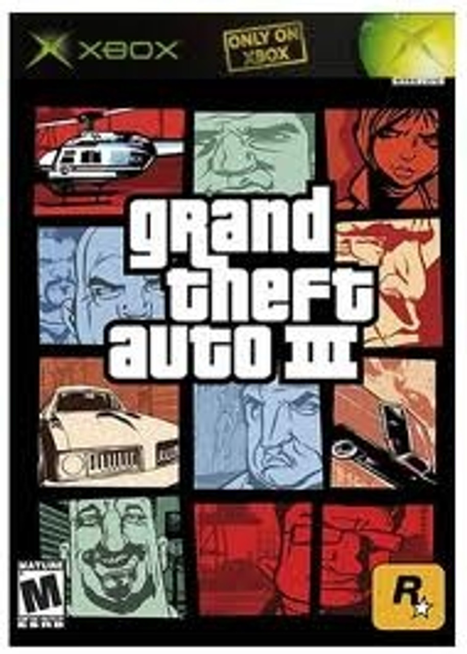 Grand Theft Auto III - Microsoft Xbox Game